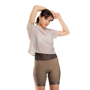 Peppermint Cycling Co. Backroads Crop Mesh Women's