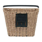 Panier de vélo Basil Bremen aspect rotin KF - Avant