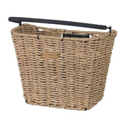 Panier de vélo Basil Bremen aspect rotin KF - Avant