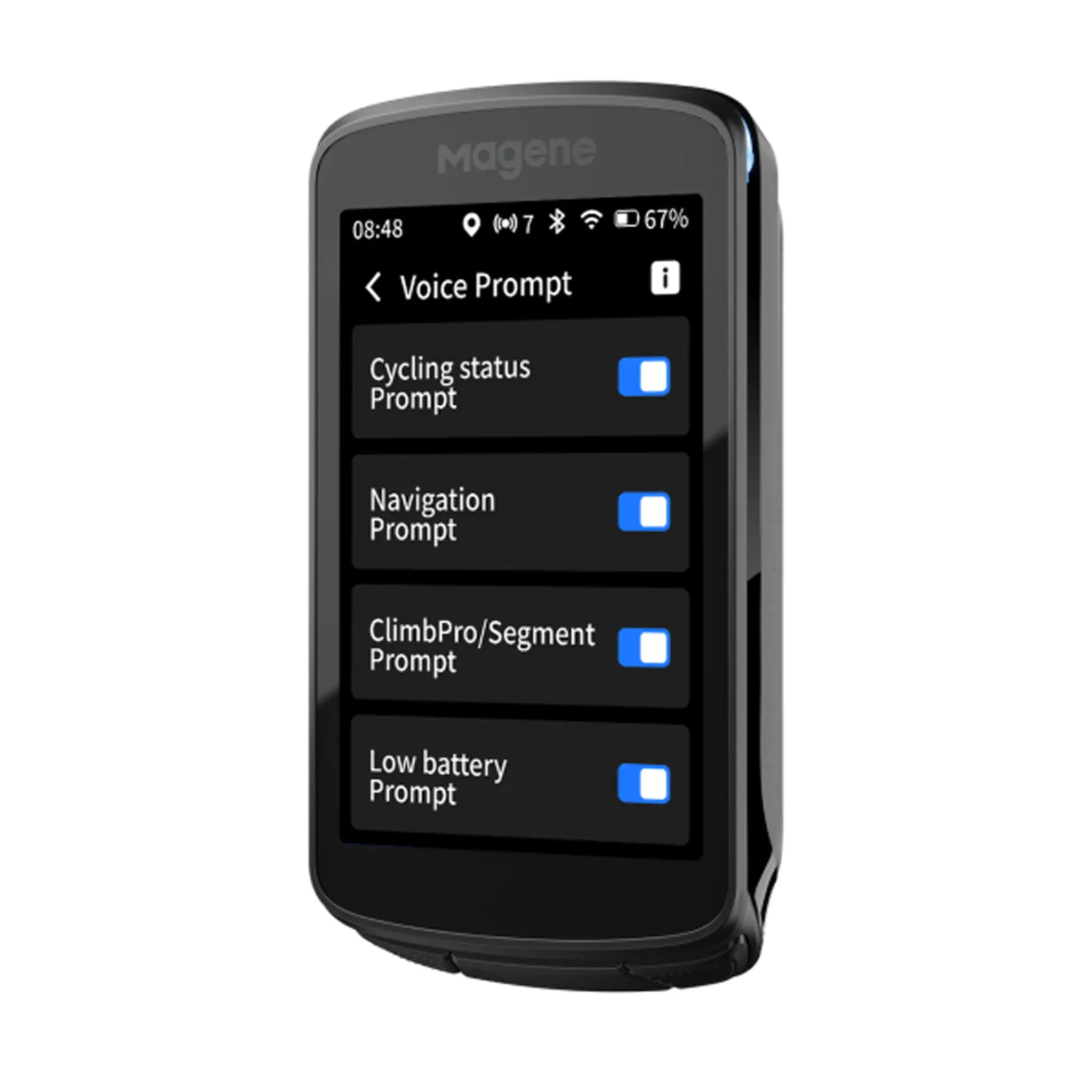 Cyclomètre GPS intelligent Magene C706
