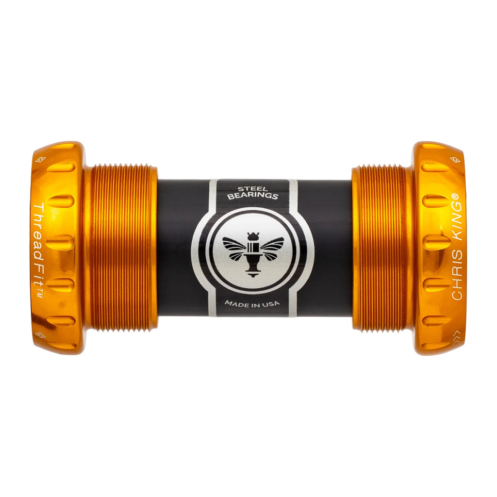 Chris King ThreadFit 24mm Boitier de pédalier à roulement en acier inoxydable