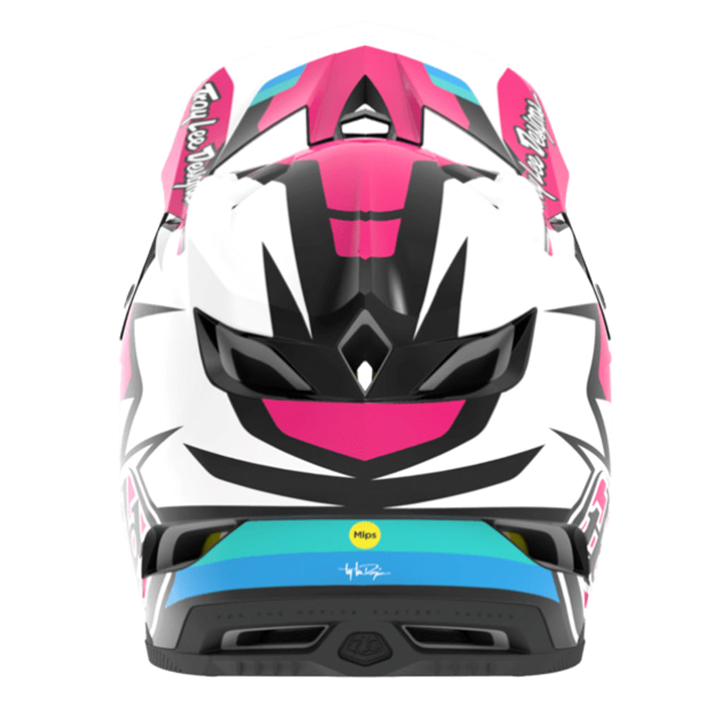 Casque Troy Lee Designs D4 en polyacrylite avec Mips Roamer