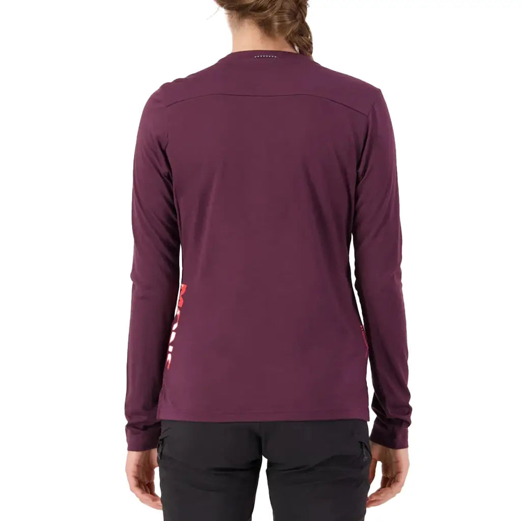 Mons Royale Women's Diversion Merino Bike Jersey Long Sleeve