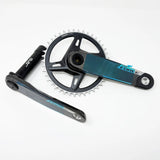 Pédalier SRAM Force XPLR E1 1x WIDE 12/13 vitesses avec capteur de puissance à fixation directe 172,5 mm 42 dents (d'occasion)