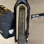 Ortlieb Fork-Pack Adapter 45° TO 30° Black