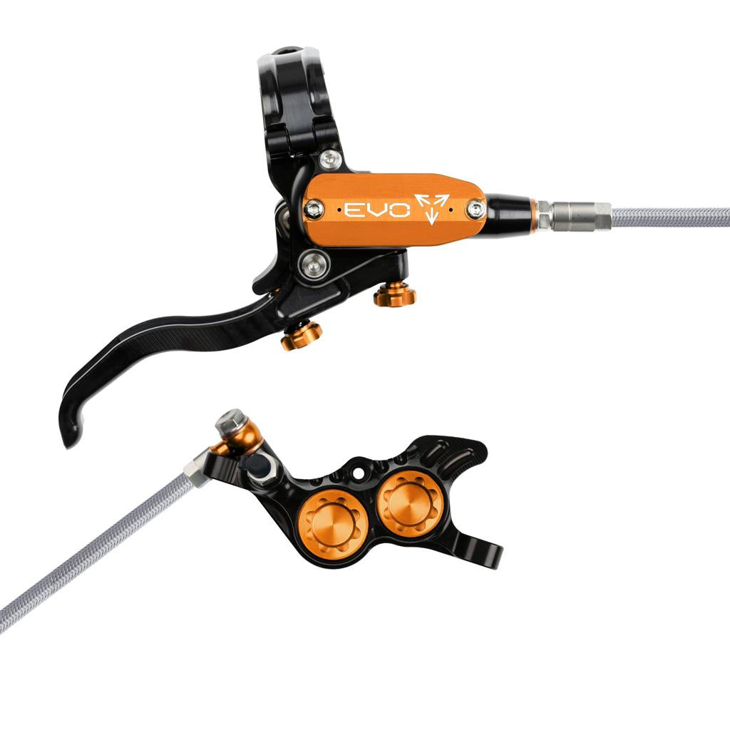 Hope Tech EVO GR4 BRAIDED Disc Brake (No Rotor)