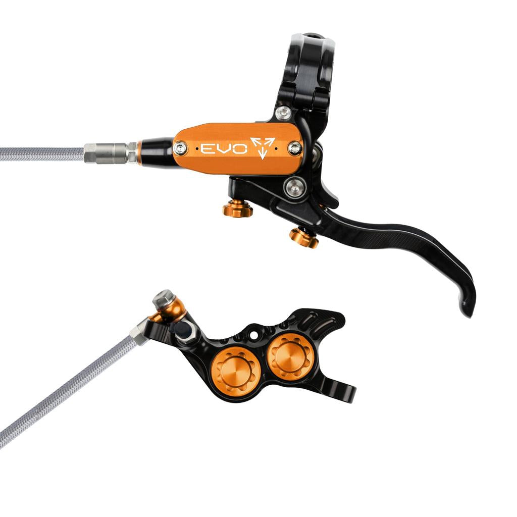Hope Tech EVO GR4 BRAIDED Disc Brake (No Rotor)