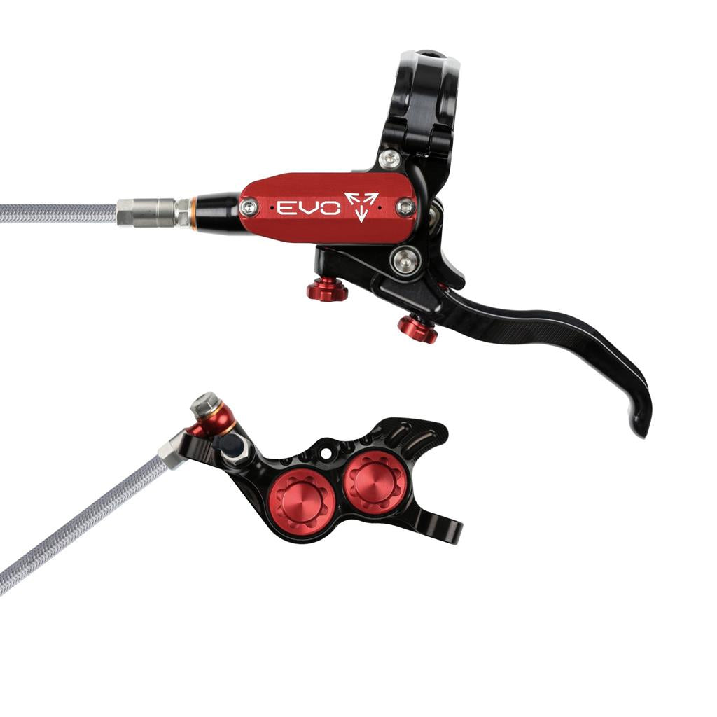 Hope Tech EVO GR4 BRAIDED Disc Brake (No Rotor)