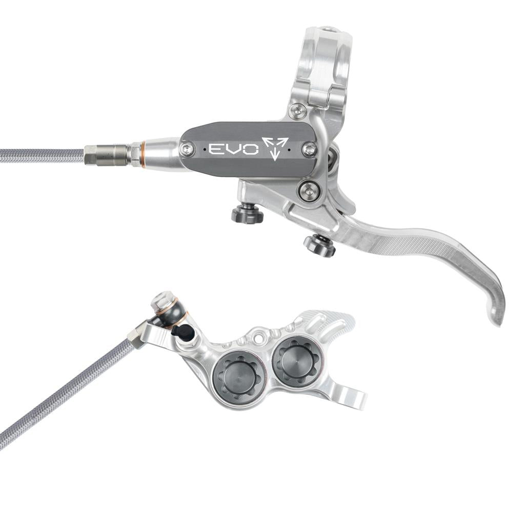Hope Tech EVO GR4 BRAIDED Disc Brake (No Rotor)