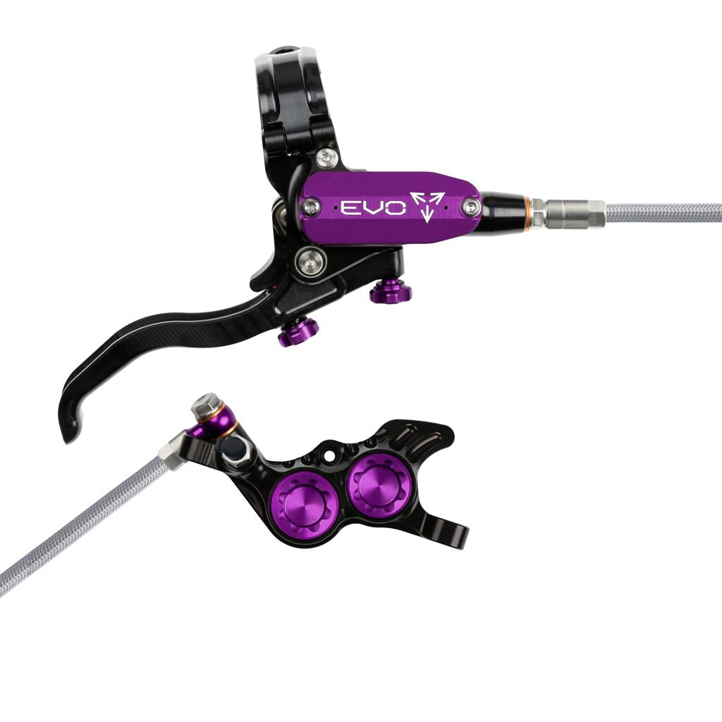 Hope Tech EVO GR4 BRAIDED Disc Brake (No Rotor)