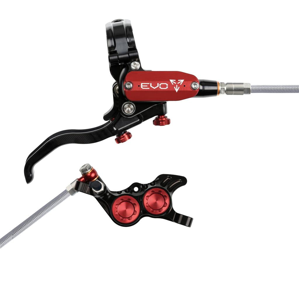 Hope Tech EVO GR4 BRAIDED Disc Brake (No Rotor)