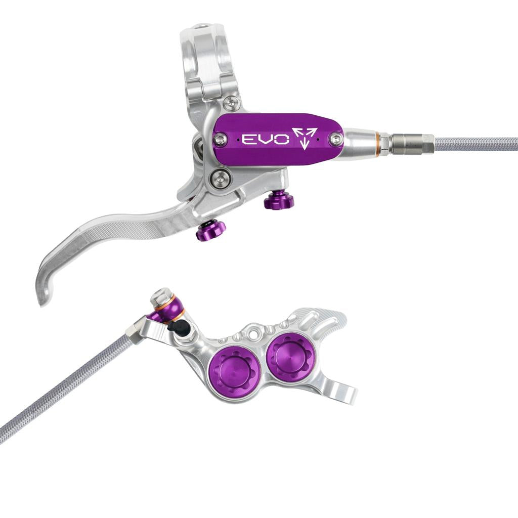 Hope Tech EVO GR4 BRAIDED Disc Brake (No Rotor)