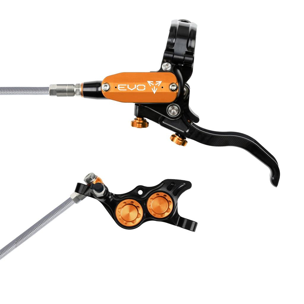 Hope Tech EVO TR4 BRAIDED Disc Brake (No Rotor)
