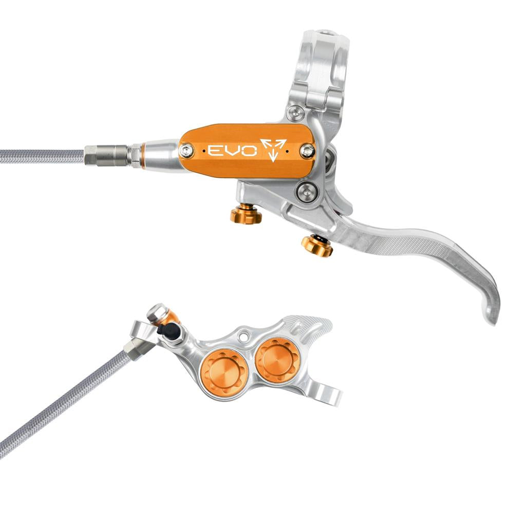Hope Tech EVO TR4 BRAIDED Disc Brake (No Rotor)