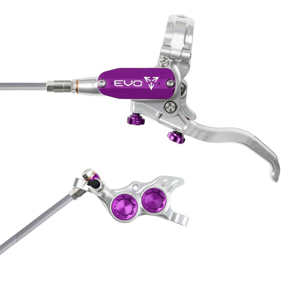 Hope Tech EVO TR4 BRAIDED Disc Brake (No Rotor)