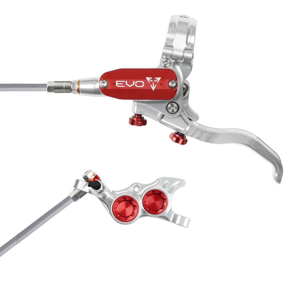 Hope Tech EVO TR4 BRAIDED Disc Brake (No Rotor)