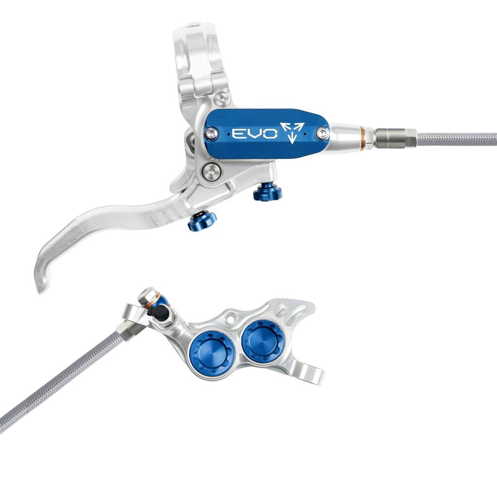 Hope Tech EVO TR4 BRAIDED Disc Brake (No Rotor)