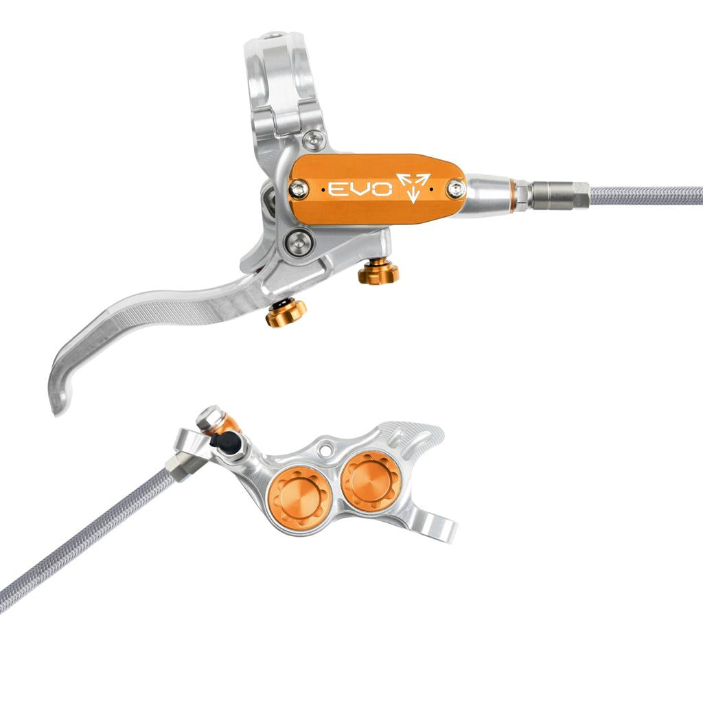 Hope Tech EVO TR4 BRAIDED Disc Brake (No Rotor)