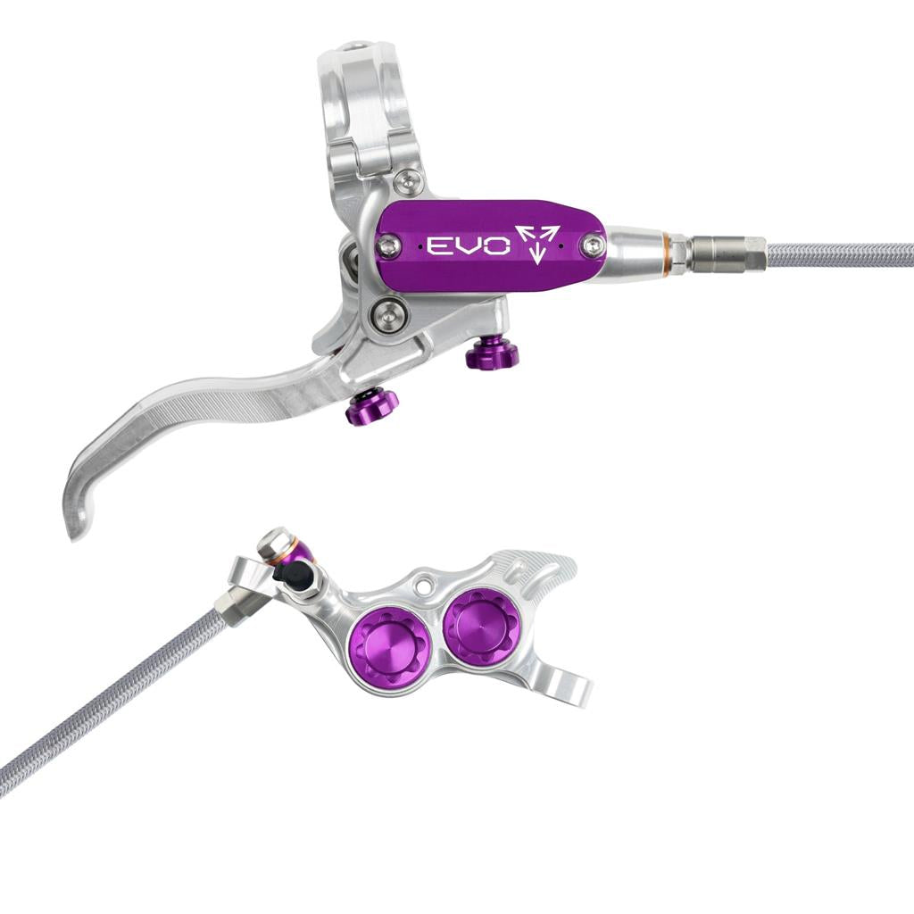 Hope Tech EVO TR4 BRAIDED Disc Brake (No Rotor)