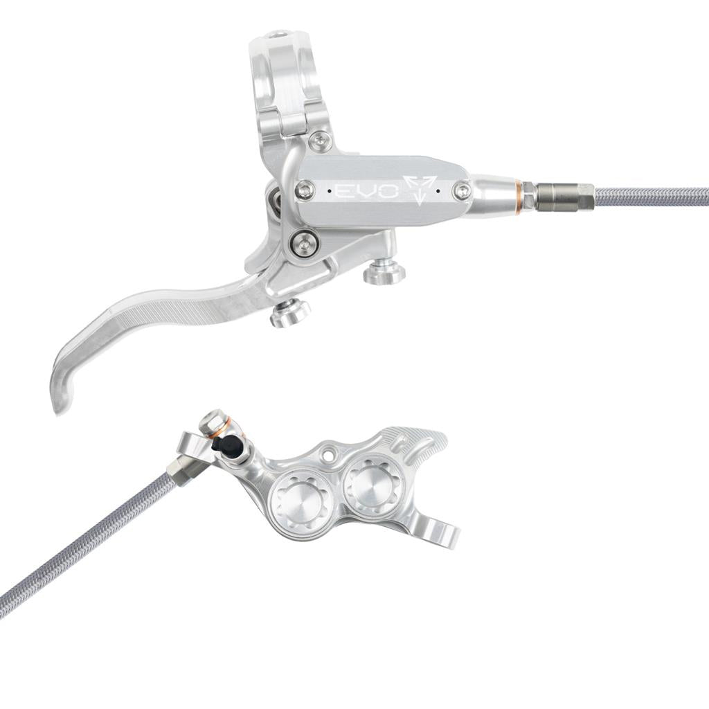 Hope Tech EVO TR4 BRAIDED Disc Brake (No Rotor)