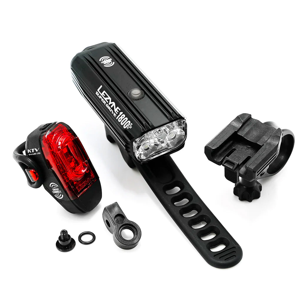 Lezyne Super Drive 1800+ Smart Loaded LED Front Light