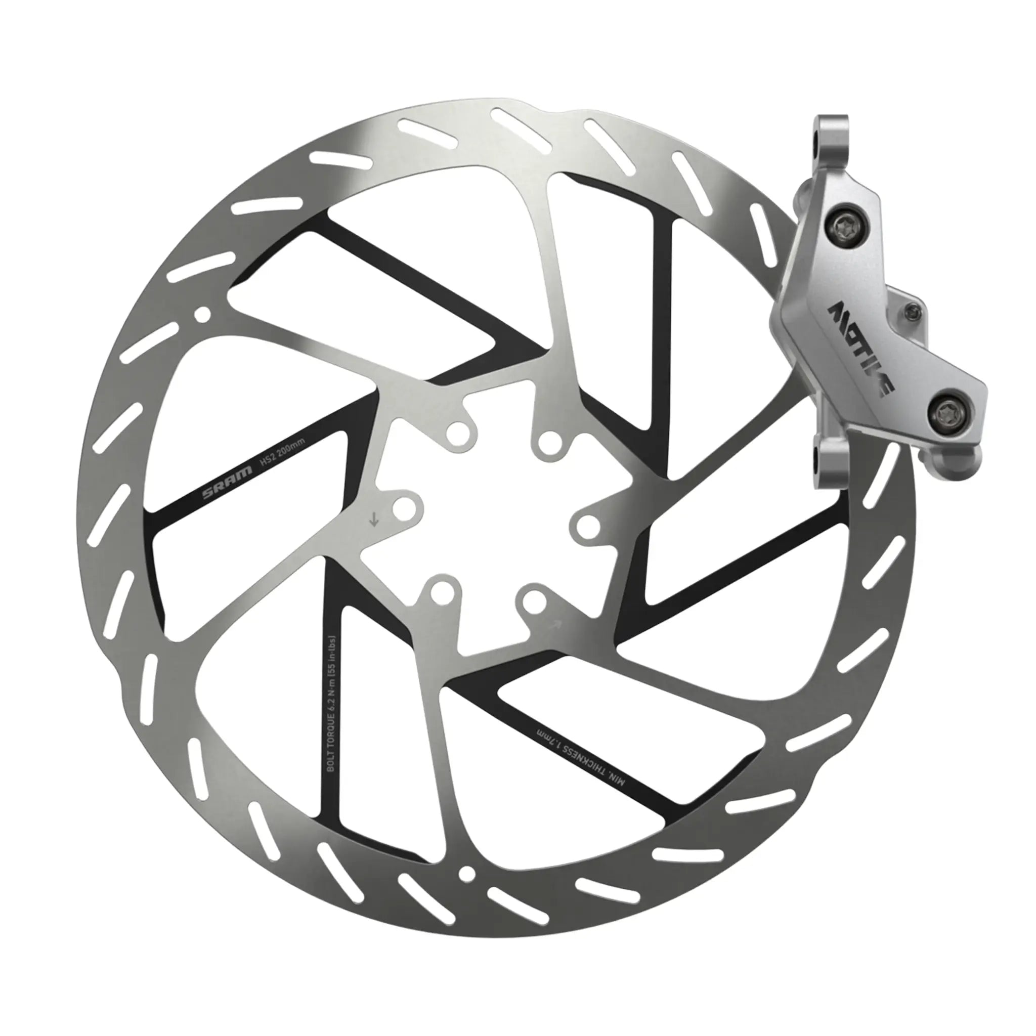 SRAM Motive Ultimate A2 MTB Post Mount Hydraulic Disc Brakes
