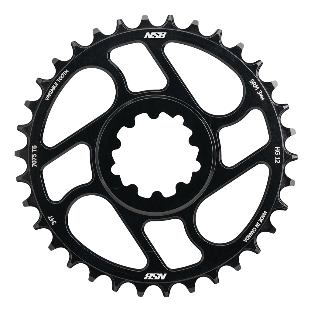 Plateau à dents variables North Shore Billet montage direct SRAM Boost Shimano 12 vitesses