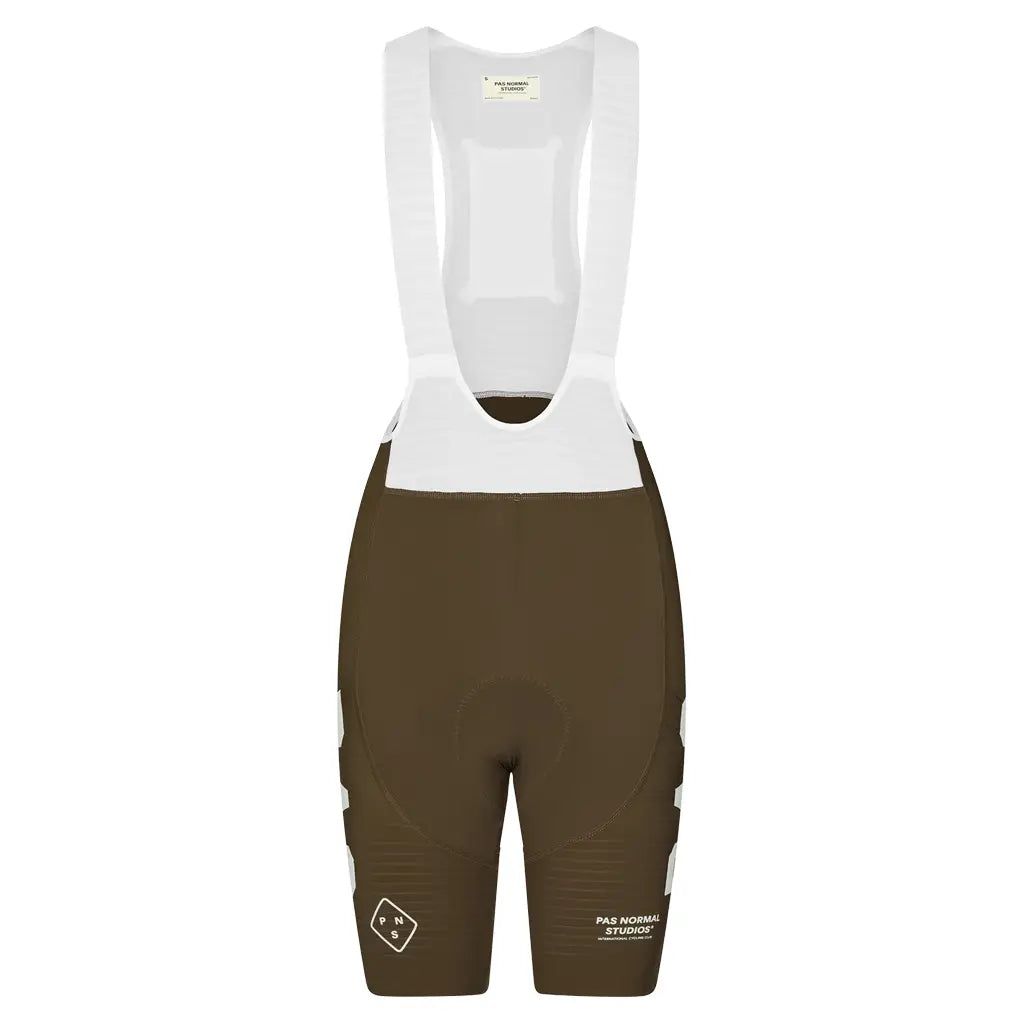 PAS-Mechanism-Pro-Bib-Shorts-Women-Dark-Earth.webp