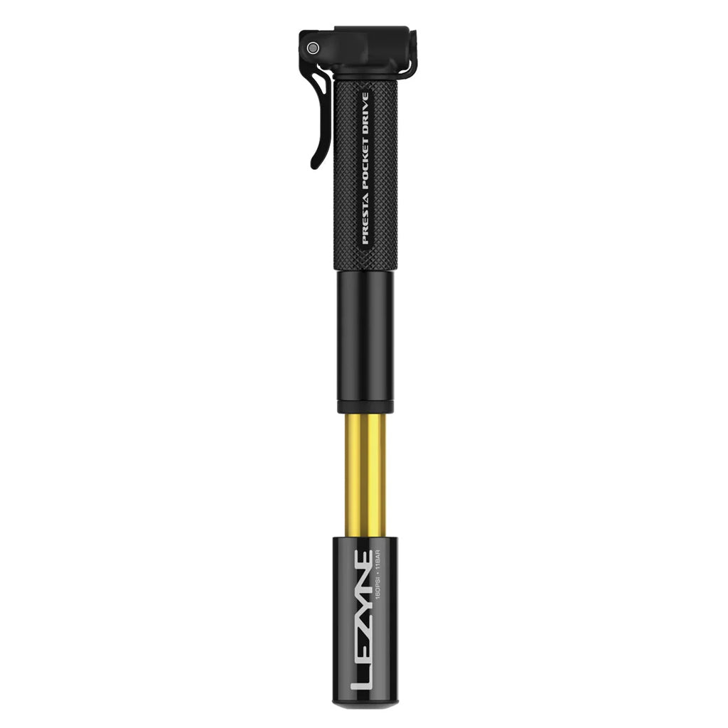 Lezyne Presta Pocket Drive - Premium Presta-Only Bike Hand Pump