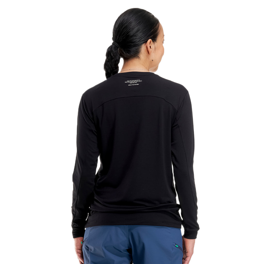 Maillot à manches longues Peak pour femme de Peppermint Cycling Co.