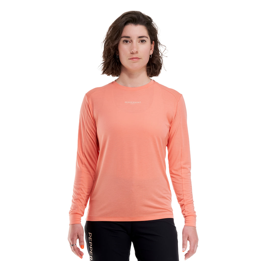 Maillot à manches longues Peak pour femme de Peppermint Cycling Co.