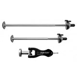Lot de 2 serrures à dégagement rapide Pinhead : Verrous pour roues
