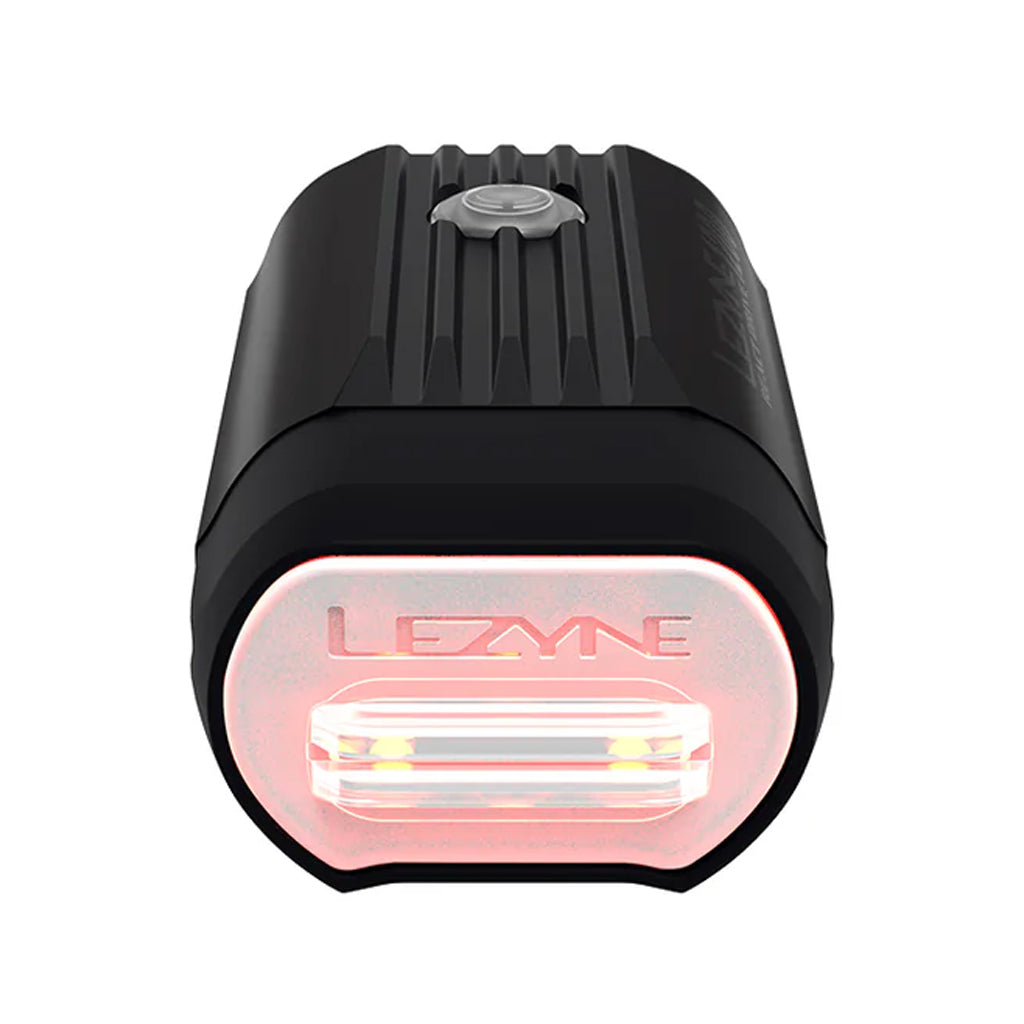 Lezyne React Drive Avant - Lumière Avant de Vélo LED avec Alertes Véhicule Intégrées