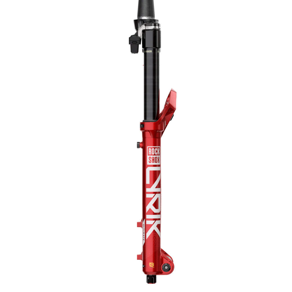 RockShox Lyrik Flight Attendant - Electric Red (Remote Sold Separately)