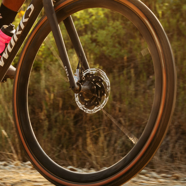 Roues en gravier