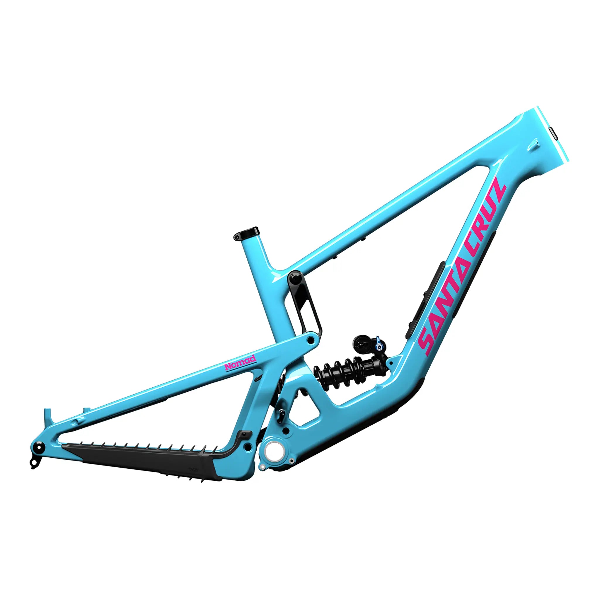 Santa-Cruz-Nomad-Frameset-Gloss-Aqua-Magenta.webp