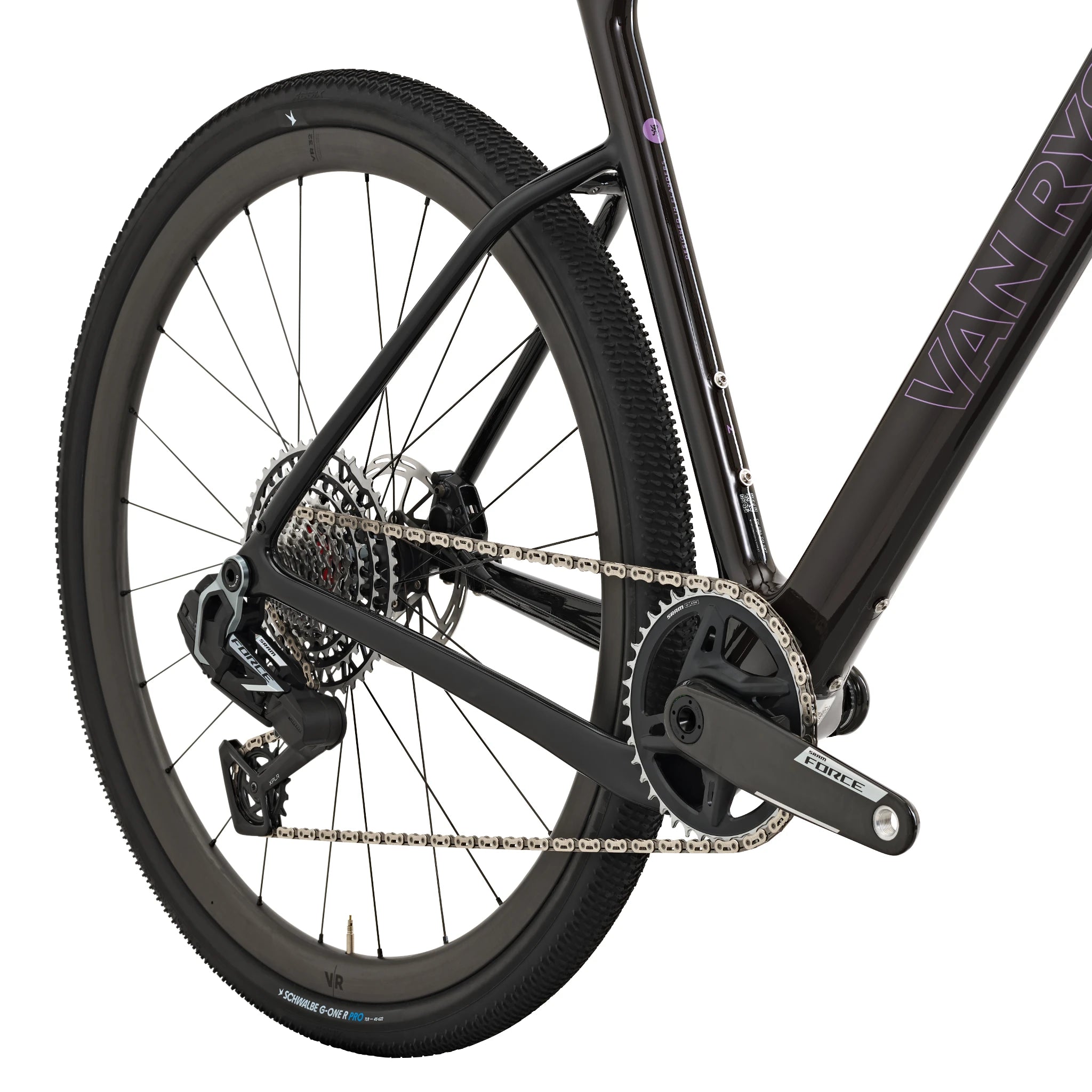 Van Rysel EDR-G CF Force AXS suspendu