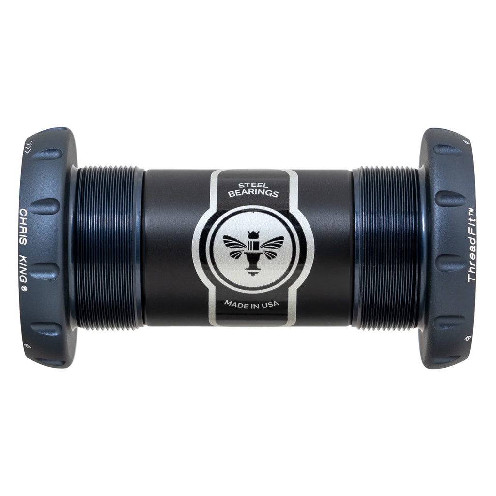 Boitier de pédalier Chris King ThreadFit 30mm en acier inoxydable avec roulement