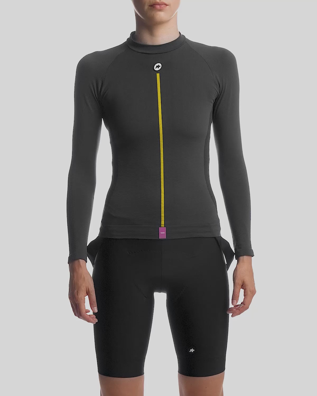 Assos couche de peau à manches longues printemps/automne P1 pour femmes