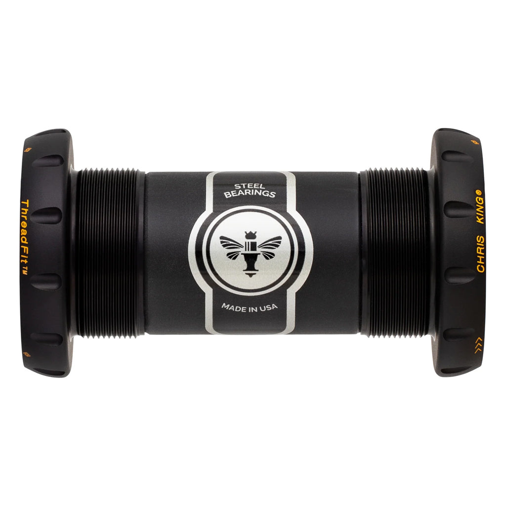 Boitier de pédalier Chris King ThreadFit 30mm en acier inoxydable avec roulement