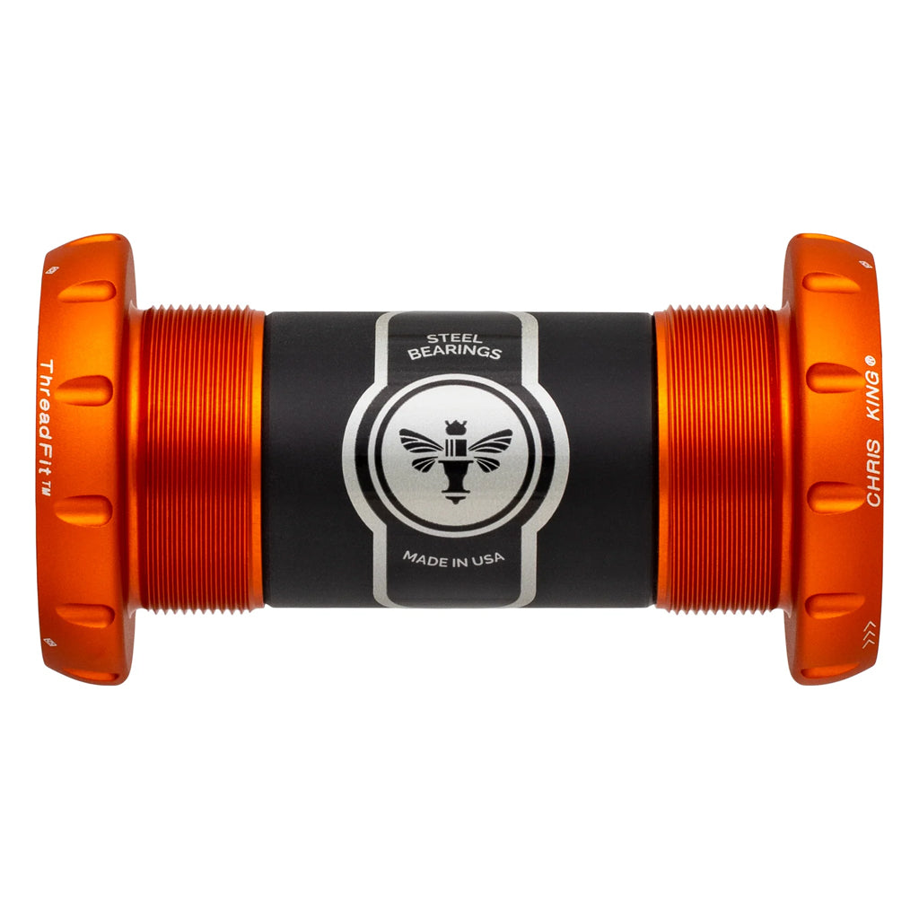 Boitier de pédalier Chris King ThreadFit 30mm en acier inoxydable avec roulement