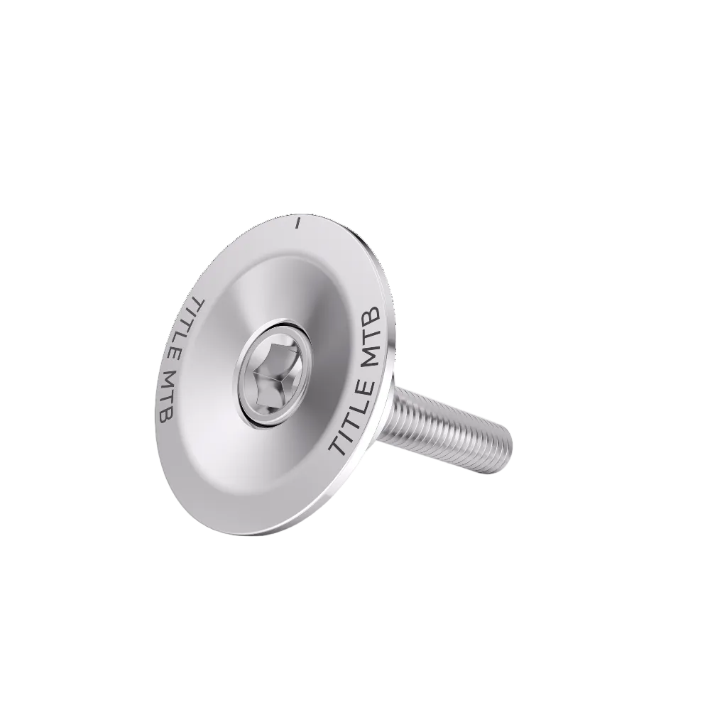 Title MTB Top Cap and Bolt